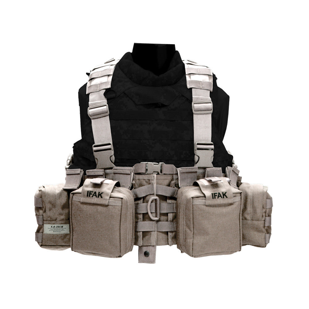 Amtech Medical - SBE2KQR - Full Body Harness with Lower Chest