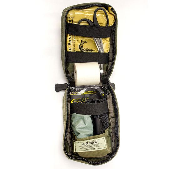 LASD IFAK Pouch, MOLLE, Filled