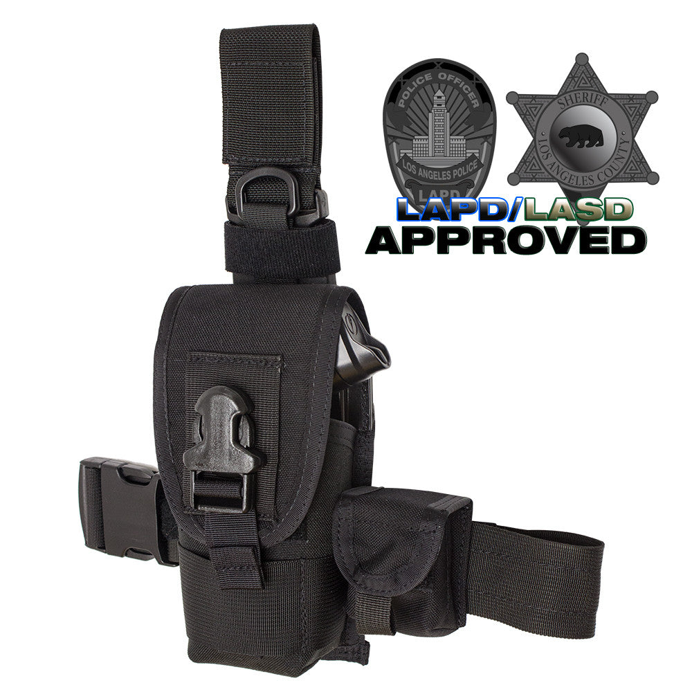 Speed Clip Taser Holster X2 Thigh, Belt, Vest – S.O.Tech Tactical