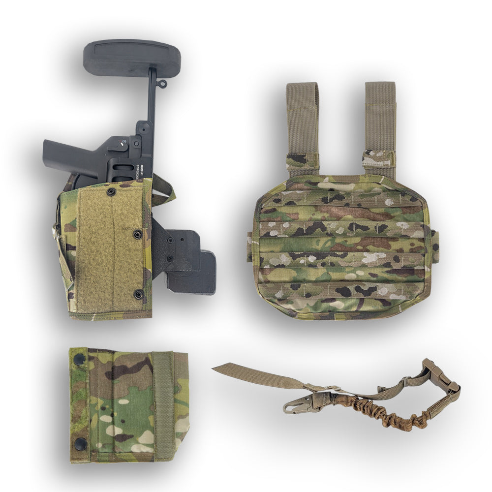 M320 Holster w/ Scope Cover, Leg Panel, Sling