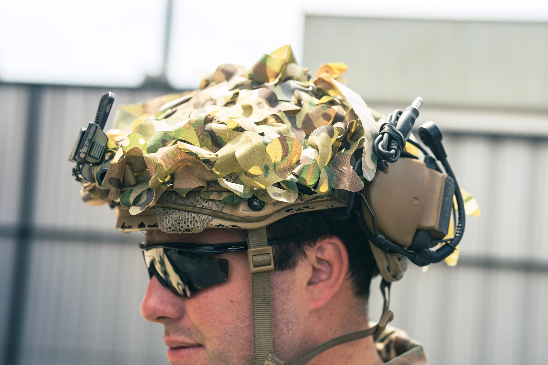 Scrim Helmet Cover – Tactical