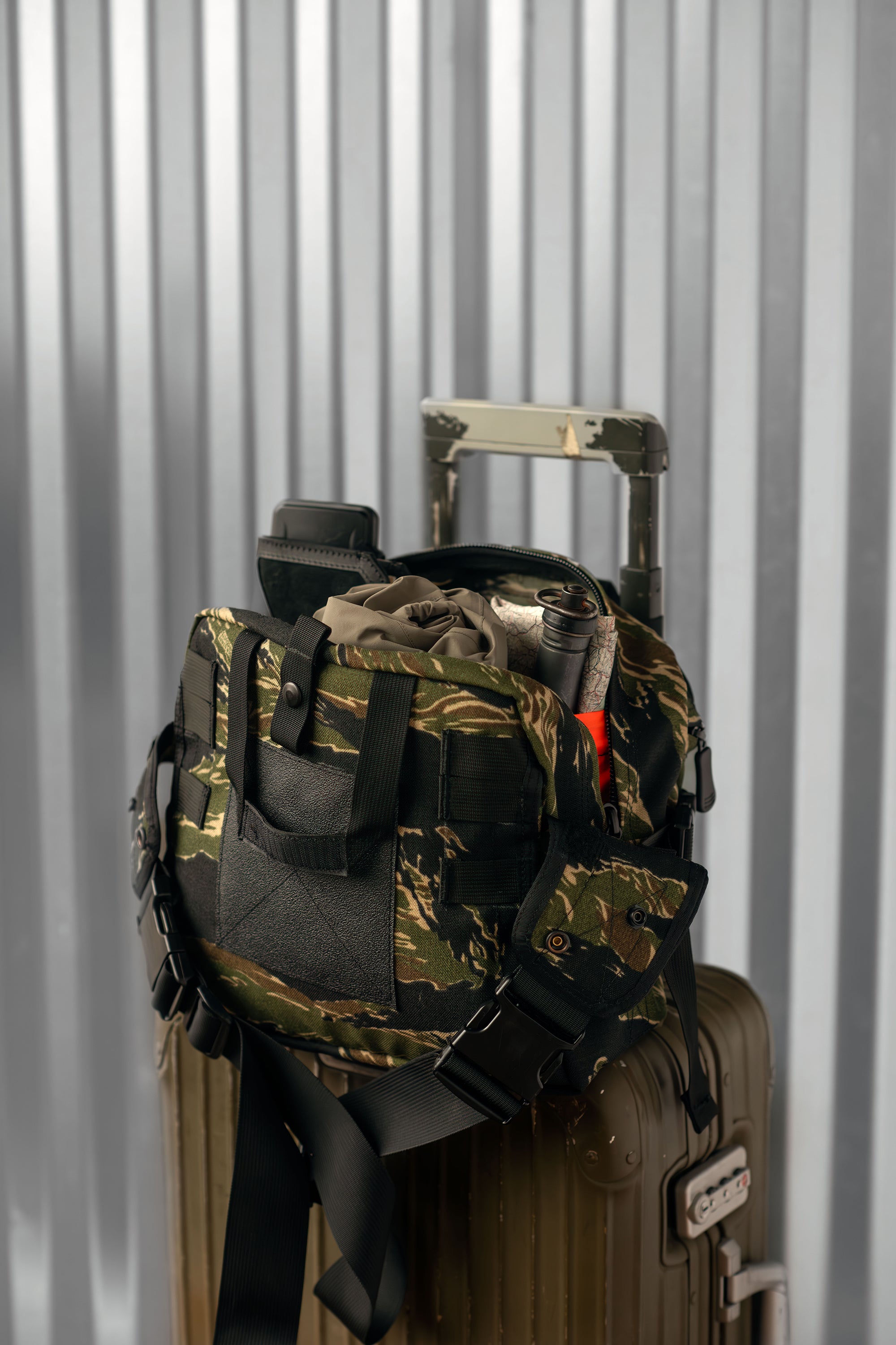 Mission Go Bag Tiger Stripe – S.O.Tech Tactical