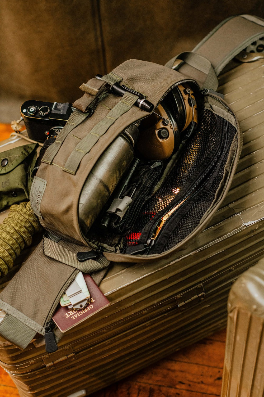 Go Bag, Mini, A1 Ranger Green – S.O.Tech Tactical