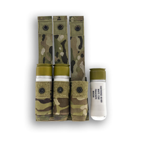 40mm Grenade, MOLLE Pouch, Adjustable, Long
