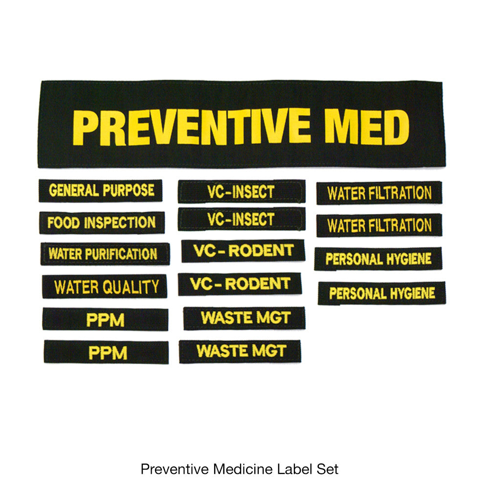 Preventive Med Label Set