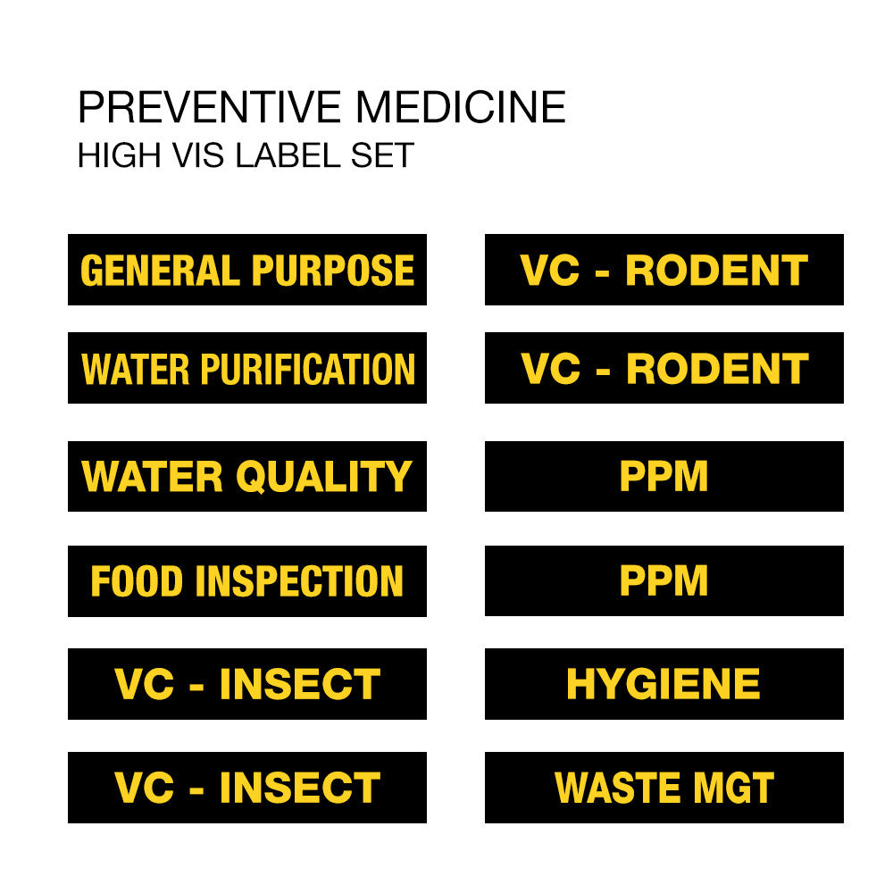 High Visibility Label Sets