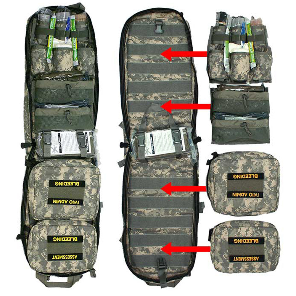 Sliver Slimline Medical Backpack – Tactical - Main Image