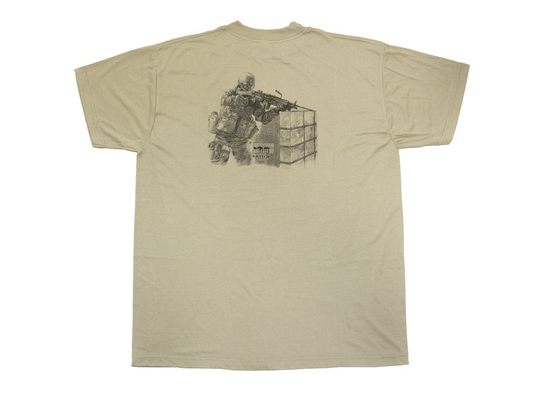 Symbology T-Shirt, Light Machine Gunner