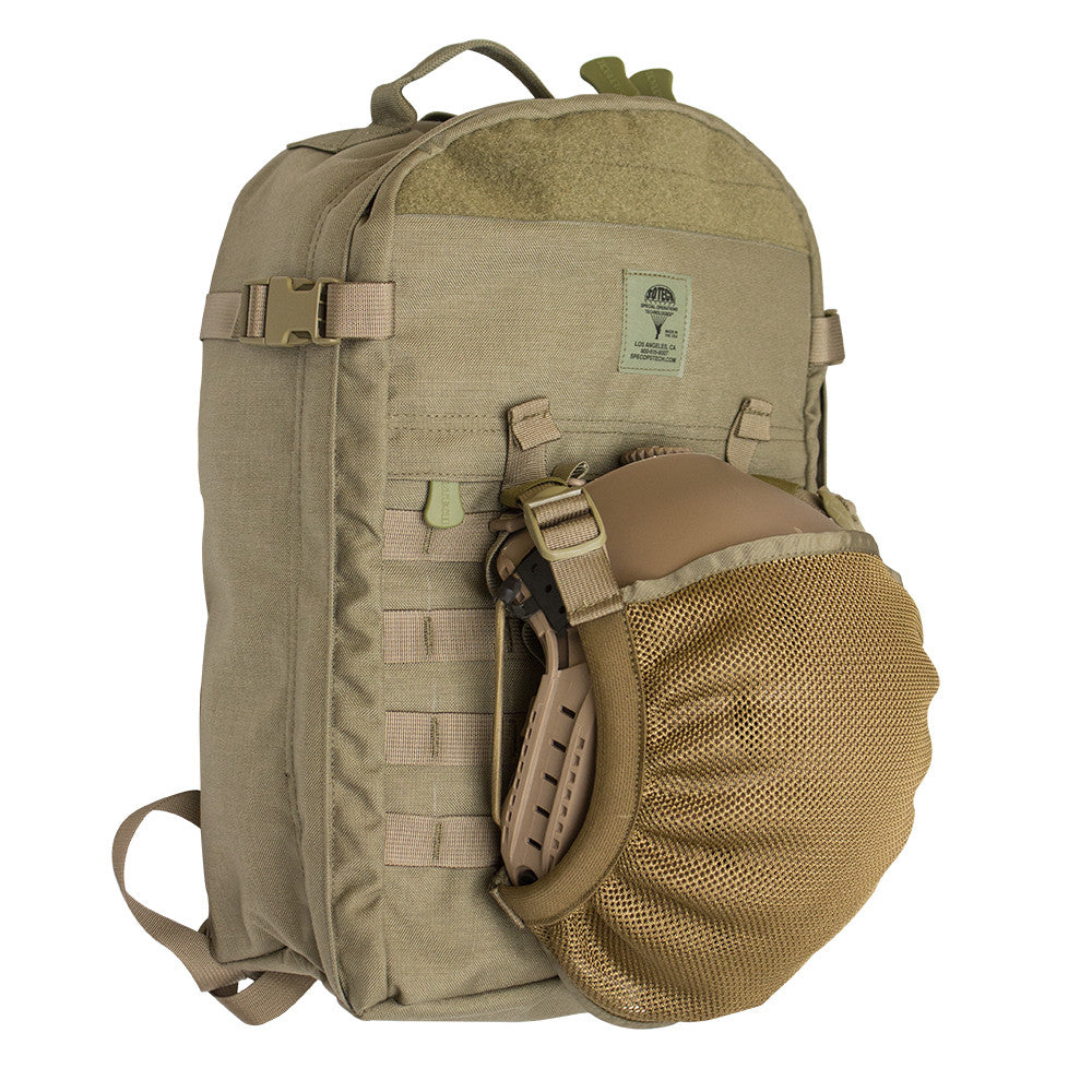 osprey backpack helmet holder Mission Pack Helmet Gear Attachment Pouch – S.O.Tech Tactical